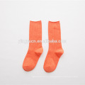 Fashion Japan Solid Woman Socks Preppy Style Fashion Compression High School Women's Socks Long Female Cotton Socks